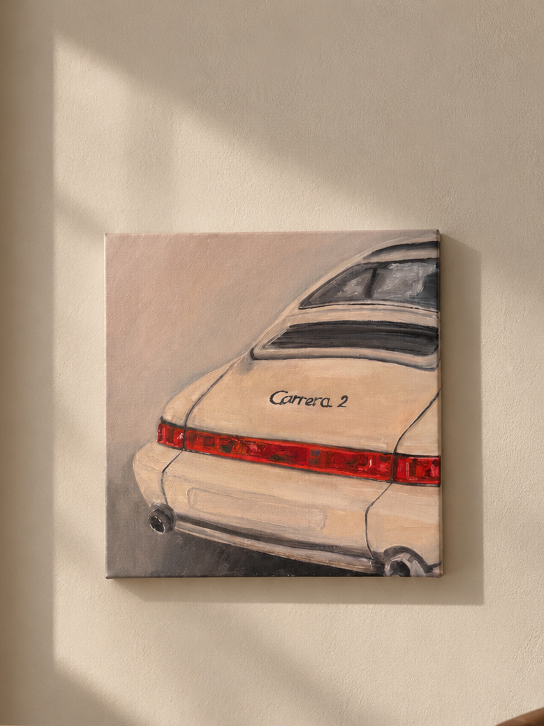 Porsche 911 (964) — Back view