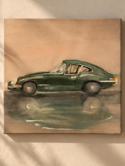 Jaguar E-Type — Reflections