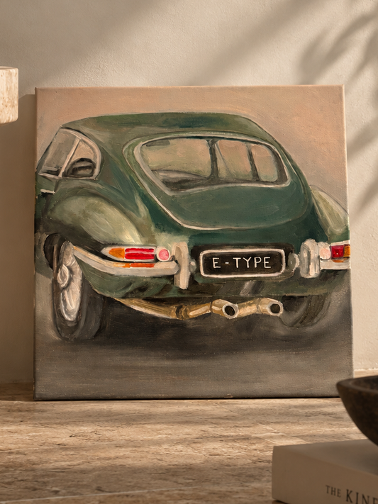 Jaguar E-Type — Rear View