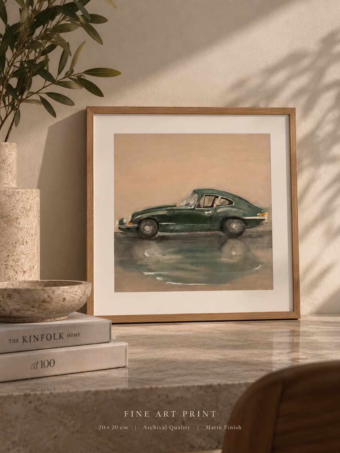 Jaguar E-Type — Reflections - Fine Art Print