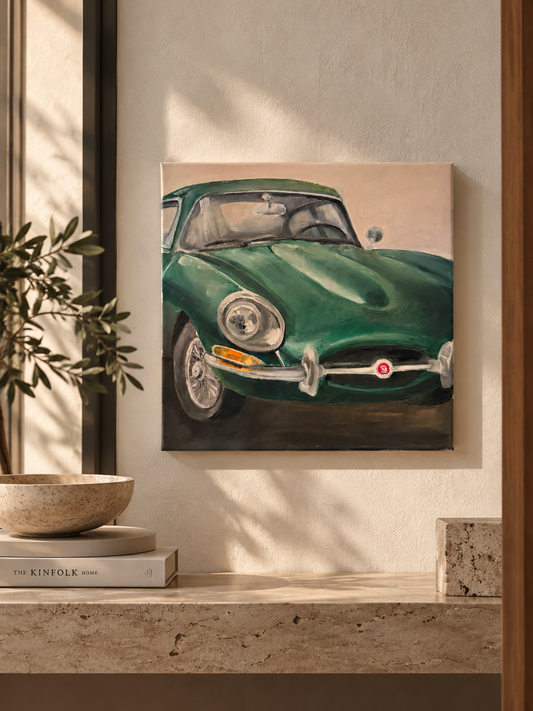 Jaguar E-Type — British Racing Green