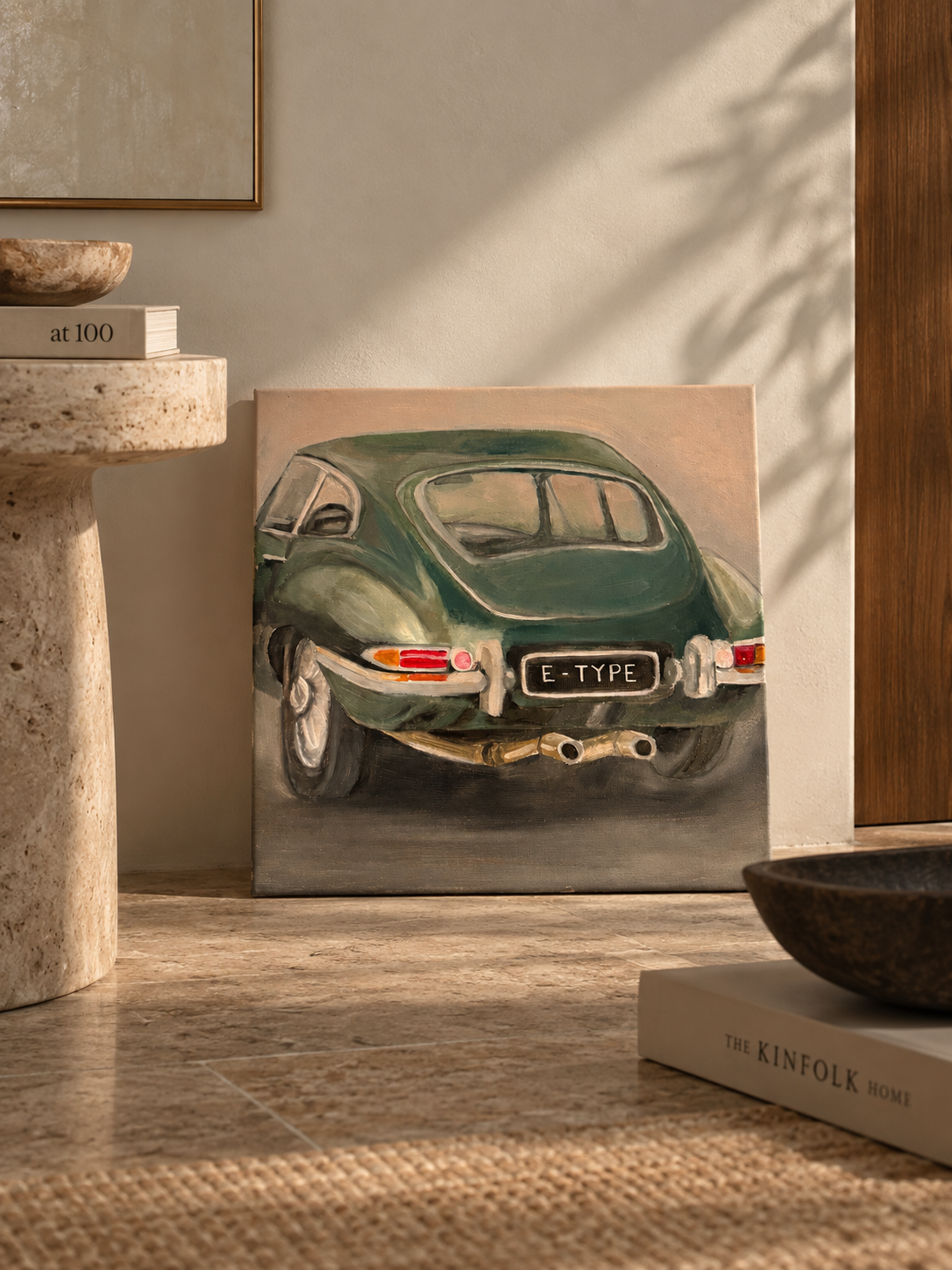 Jaguar E-Type — Rear View