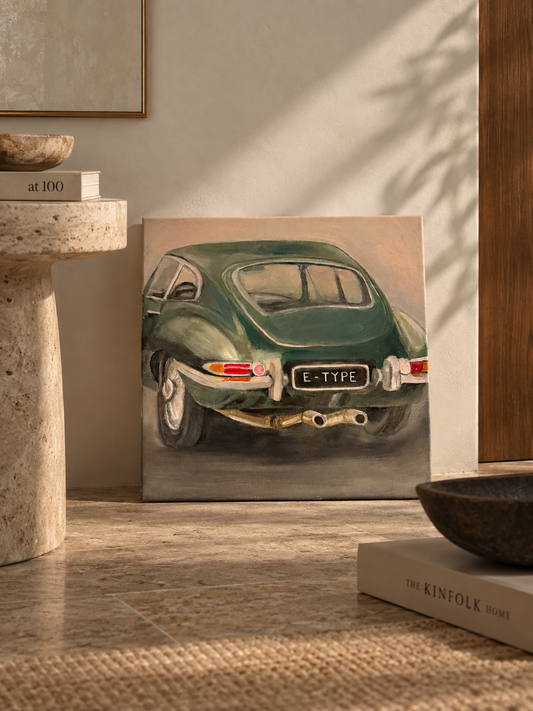 Jaguar E-Type — Rear View