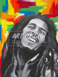 Bob Marley Unframed Print